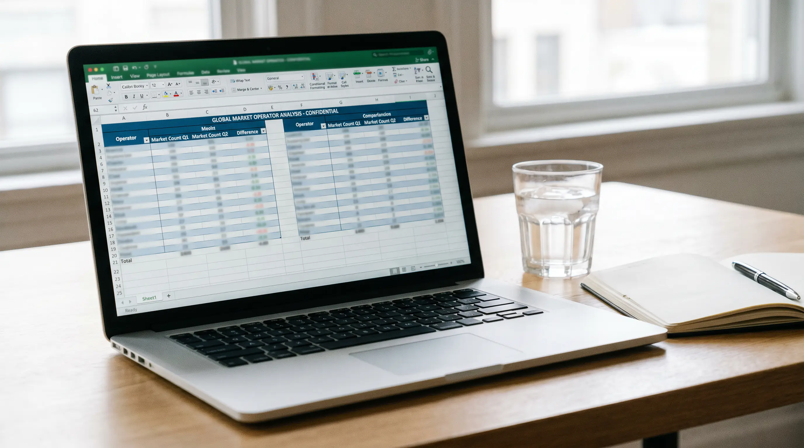Spreadsheet comparing NHL betting market depth across multiple UK bookmakers